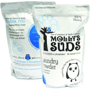 mollys suds all natural laundry powder